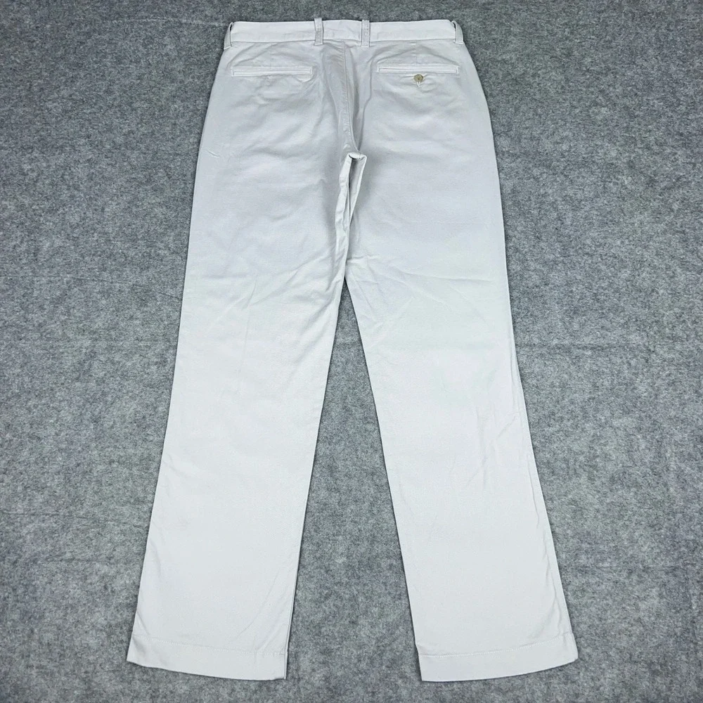 J Crew Pants Mens 32x32 Gray Athletic‎ Fit Flex Stretch Performance Chino Office